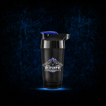 Elevate Supps – Shaker – 700ml – Black & Blue