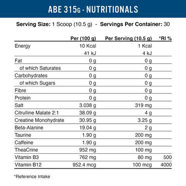 Applied Nutrition ABE Ultimate Pre-workout - 30 servings