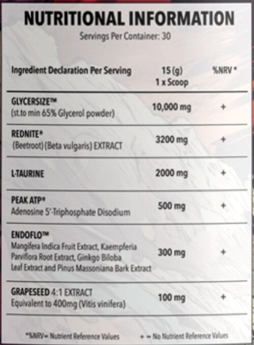 Engineered Muscle - TURBOPUMP STAGE2 - Zero flavoring
