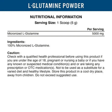 Applied Nutrition L-Glutamine Powder - 500 g