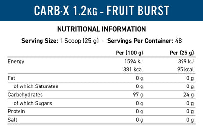 Applied Nutrition – CARB-X 1.2 KG