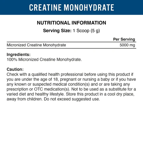 Applied Nutrition Creatine Monohydrate - 500 g