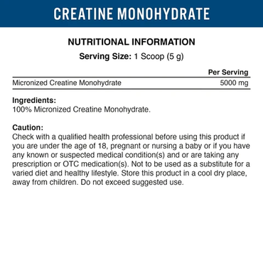 Applied Nutrition Creatine Monohydrate - 500 g