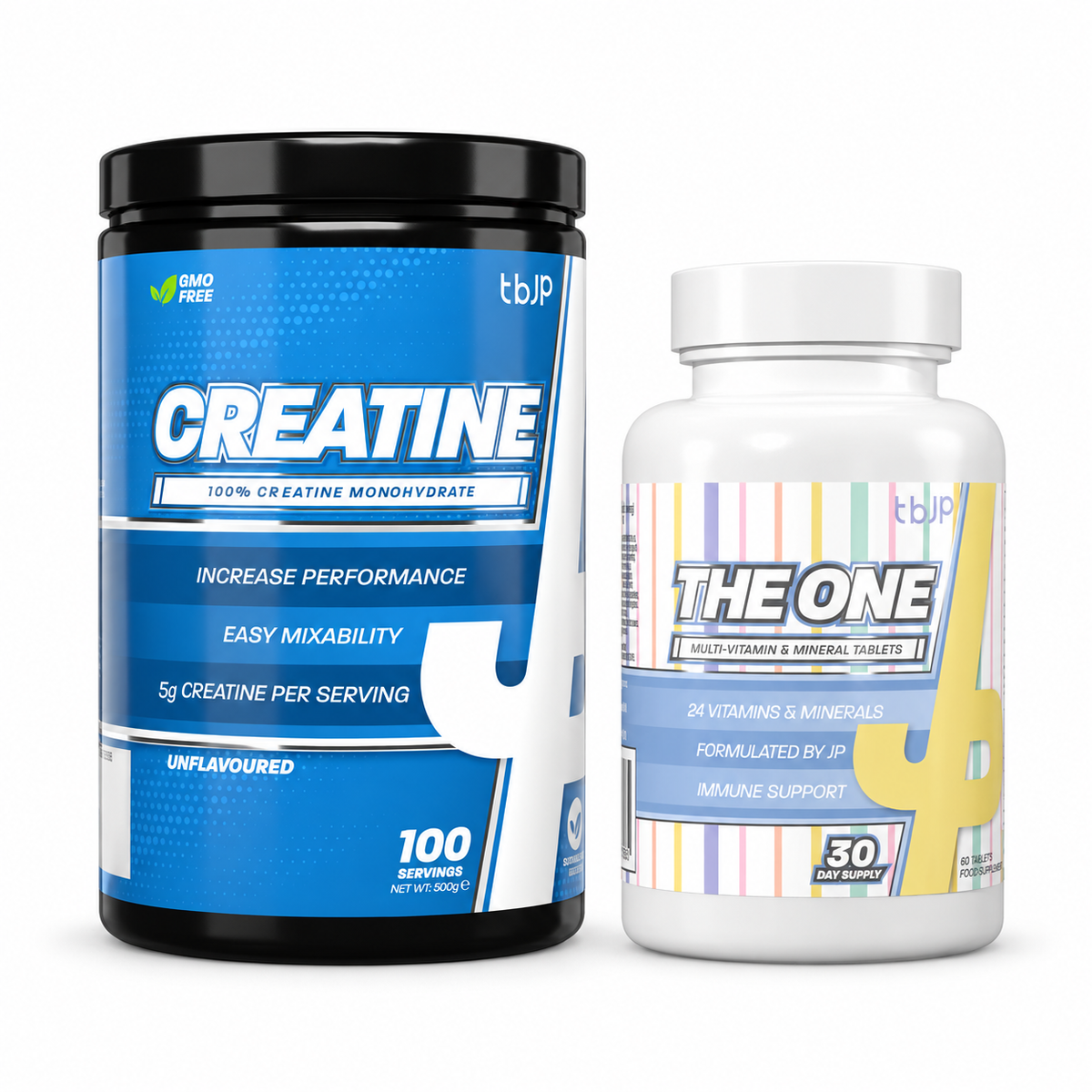 TBJP Starter Stack – Creatine & Multivitamine