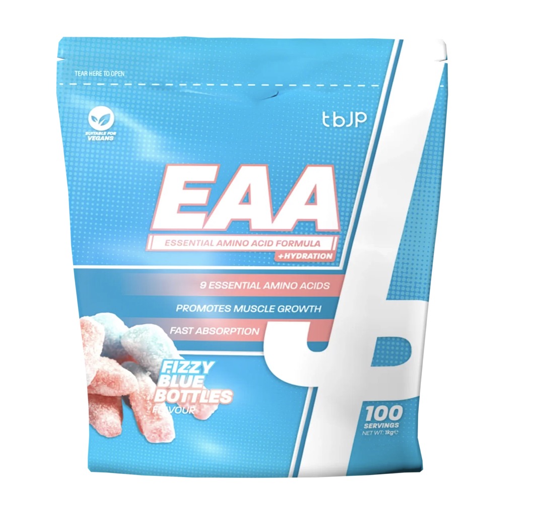 Trained by JP EAA - 1 KG + Hydration Fizzy Blue Bottles
