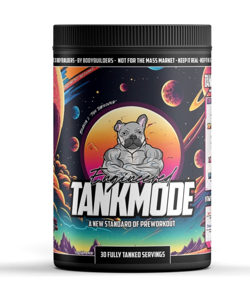 Engineered Muscle - TANKMODE Pre-workout - Zero flavoring