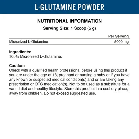 Applied Nutrition L-Glutamine Powder - 500 g