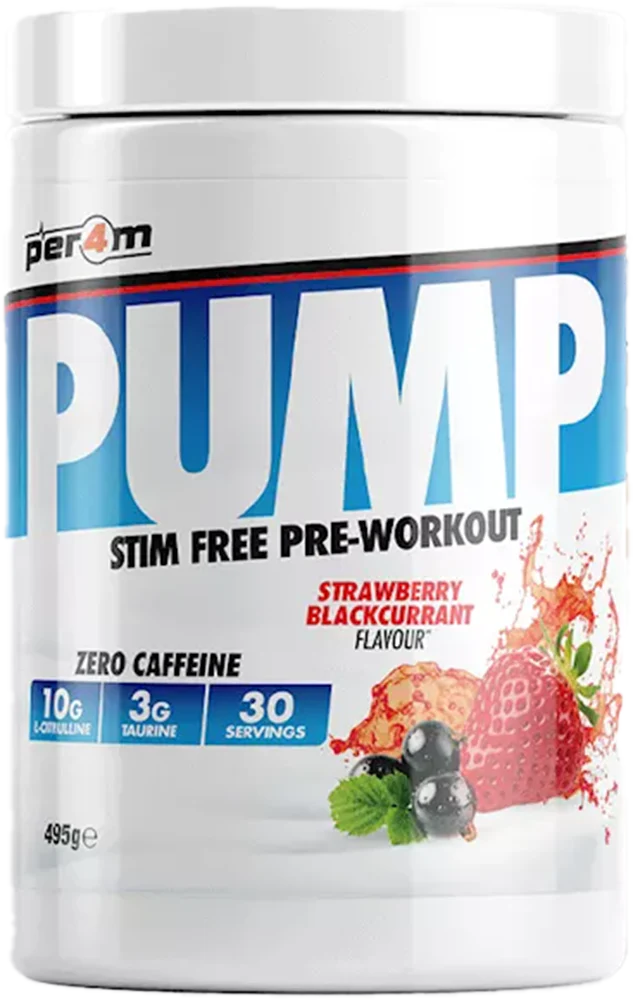 Per4m Pump Pre- Workout - 495 g STIM FREE