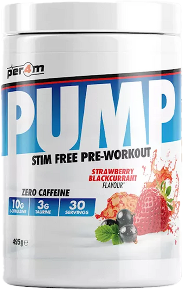 Per4m Pump Pre- Workout - 495 g STIM FREE